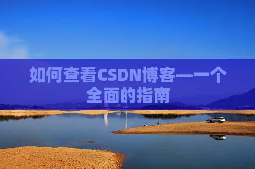 如何查看CSDN博客—一个全面的指南